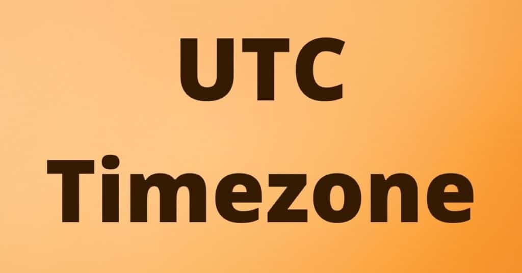 utc time zone icon