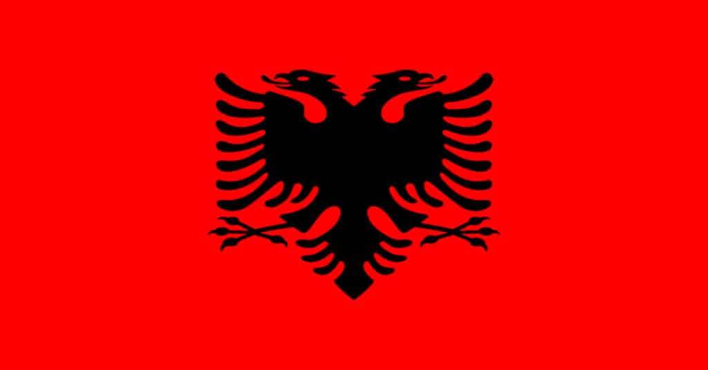 Flag of Albania